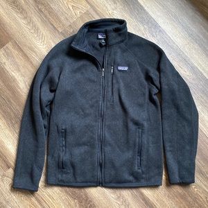 Patagonia Better Sweater Full Zip Men’s Medium Black